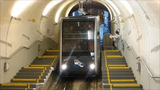 Heidelberger Bergbahnen Molkenkurbahn amp Königstuhlbahn Mit Ein und Ausfahrten HD [upl. by Tuppeny96]