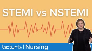 Myocardial Infarction STEMI vs NSTEMI Lecturio MedSurg Nursing [upl. by Pietrek467]