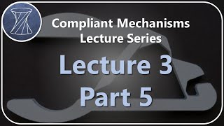 Compliant Mechanisms Lecture 3 Part 5 [upl. by Eleanor]