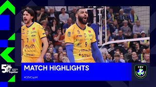 Highlights I Knack ROESELARE vs Valsa Group MODENA I CEV Volleyball Cup [upl. by Possing]