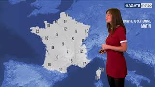 MÉTÉO AGATE DU 10 09 2017 [upl. by Morten]