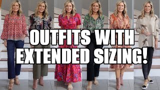 NINE 🤎Fall🤎 Outfits with EXTENDED Sizing  Fashion Over 50 [upl. by Bevash217]