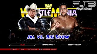 WWE 2K14 PS3  JBL WM 21 VS Big Show Retro WM 25 2KmClassic [upl. by Lehet746]