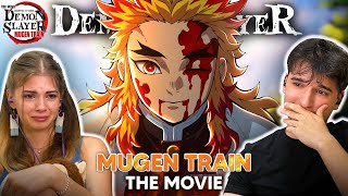 RENGOKU 🔥 Demon Slayer The Movie Mugen Train REACTION [upl. by Nirb]