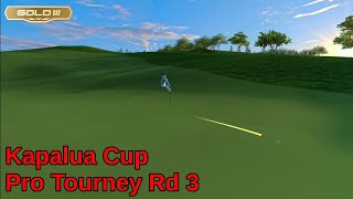 GOLF Kapalua Cup Round 3 Pro  Gold III [upl. by Enelahs]