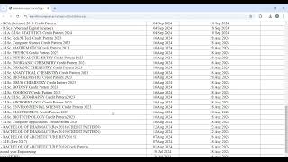 sppu unipune exam form dates 2024 [upl. by Eikciv]