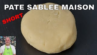 recette facile de pate sablée maison [upl. by Shaikh]