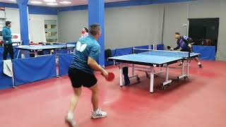 Marcos Espinosa vs Leandro Lee Amistoso 2024 SpinHouseAcademy tenisdemesa tabletennismaster [upl. by Kristen]