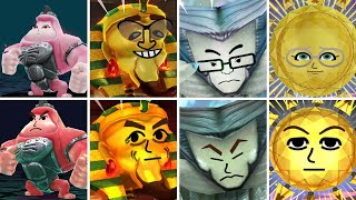 Miitopia Switch  Bosses Comparison Switch vs 3DS Emulator Remake amp Original [upl. by Hnil]