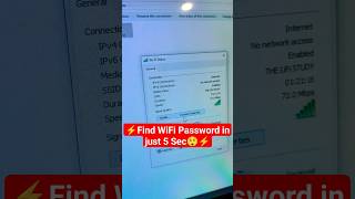 Find WiFi Password in just 5 Sec🔥😲 viral computer excel wifipassword [upl. by Eraste]