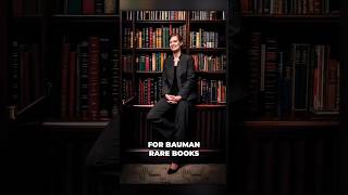 Rare Book Specialist Rebecca Her Journey on Bauman Rare Books TV Show [upl. by Truelove]