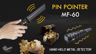 MF60 PinPointer Metal Detector Available Now [upl. by Aisorbma779]