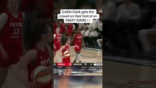 Standing ovation for Caitlin Clark amp the Fever at an AWAY game vs the Lynx 🔥 shorts [upl. by Paxton]