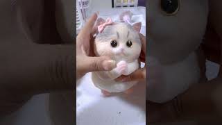 Does it resemble a real cat squishable cute squishy pets squishys cuteanimal cutecat [upl. by Haimes]