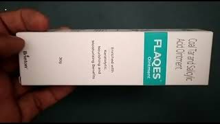 FLAQES Ointment  Coal Tar and Salicylic Acid Ointment  FLAQES Ointment Uses Side effects Benefits [upl. by Chet]