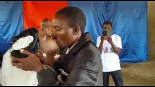 When Two Virgins Kiss For The First Time at Their Wedding [upl. by Enelyad]