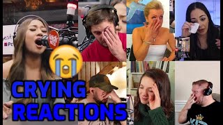 MORISSETTE AMON RISE UP REACTION COMPILATION 2  EMOTIONAL CRYING amp WITH TEARS [upl. by Teemus]