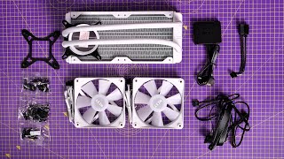 NZXT Kraken 240 RGB Setup and wiring guide [upl. by Skiba]