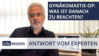 GynäkomastieOP Was ist danach zu beachten  Expertenantwort von Dr Deb [upl. by Swerdna703]