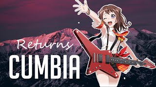 RETURNS CUMBIA  PoppinParty  RR  BanG Dream Parodia [upl. by Pearse]