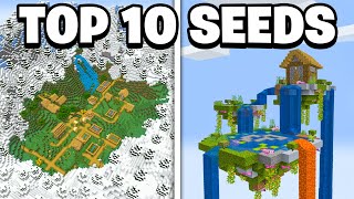 Top 10 BEST Seeds For 118 Minecraft Bedrock Edition  Java [upl. by Gernhard]