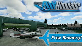 Microsoft Flight Simulator — How to Install Freeware Scenery AddOns [upl. by Cantu]