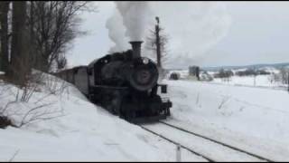 Strasburg Railroad The Virginia Creeper with NampW 382 [upl. by Lowry]