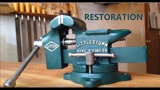 Bench Vise RestorationLITTLESTOWN No 112 [upl. by Htomit]