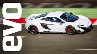 McLaren 675LT first ride  INSIDE evo [upl. by Atal]