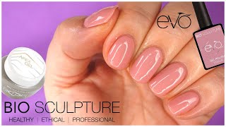 DOING MY OWN NAILS WITH BIO SCULPTURE GEL  BIOGEL  EVO GEL  APEX GEL [upl. by Ediva]