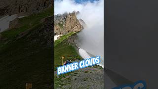 PERFECT example of a BANNER cloud clouds weather mountains [upl. by Anitsirk86]