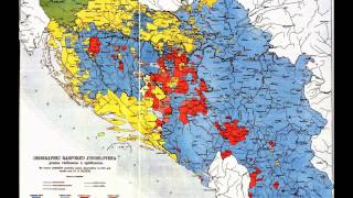 mapa iz1939 god zabranjena za vreme titove jugoslavije [upl. by Corinna]