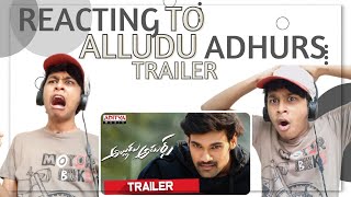 Reaction Channels Parody  Alludu Adhurs Trailer Reaction  Paketh Parker Reactions  Jaby OSR [upl. by Miner589]