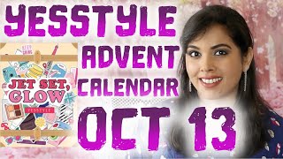 YESSTYLE JET SET GLOW BEAUTY ADVENT CALENDAR 2020 SPOILERS Launch Date OCT 13 169 [upl. by Nnave515]