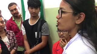 lymph node Examination Kathmandu Medical College and Teaching Hospital [upl. by Myrna856]