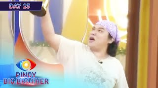 Day 23 TJ panalo sa bipang head of household ngayong linggo  PBB Kumunity [upl. by Munshi33]