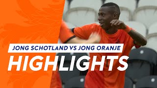 Highlights Jong Scotland  Jong Oranje 2852014 [upl. by Dinsdale]