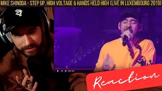 Mike Shinoda  Step Up High Voltage amp Hands Held High Live in Luxembourg 2019 Reaction [upl. by Araic955]