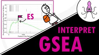 How to interpret GSEA results and plot  simple explanation of ES NES leading edge and more [upl. by Nivra338]