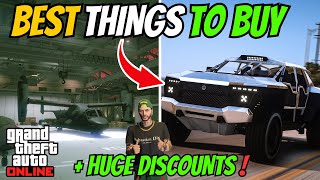 BEST THINGS TO BUY IN GTA 5 Online  What To Buy amp AVOID This Week GTA Online Weekly Update [upl. by Christiana]