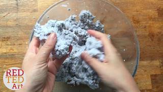 How to make Paper Clay  Newspaper or Shredded Paper  Craft Basics [upl. by Barabas69]