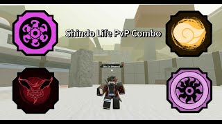 Shindo life PvP Combo [upl. by Essiralc90]