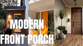 Modern Front Porch Decor Ideas Welcoming Front Porch and Entrance Design and Inspo [upl. by Airan107]