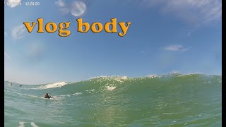 bodyboard à hossegor vague offshore 1m20 [upl. by Libove]