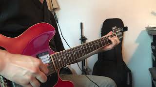 Fusion funk blues jam in C guitar improvisation [upl. by Nahsed]