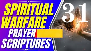 31 Spiritual Warfare Scriptures  Life is A Battle Bible verse  Bible Verses To Win Battles of Life [upl. by Aihsemak]