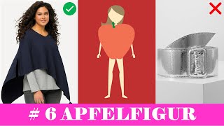 Die besten Fashion StylingTipps für eine Apfelfigur  mollige Figur [upl. by Allehc]