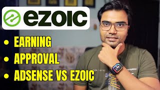 ezoic review  adsense Vs ezoic  ezoic approval  ezoic earning  ezoic approval for blogger [upl. by Onit]