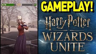 FIRST GAMEPLAY of HARRY POTTER WIZARDS UNITE HARRY POTTER GO [upl. by Werna]