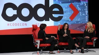 Full interview US Senator Kamala Harris and philanthropist Laurene Powell Jobs  Code 2017 [upl. by Merril]